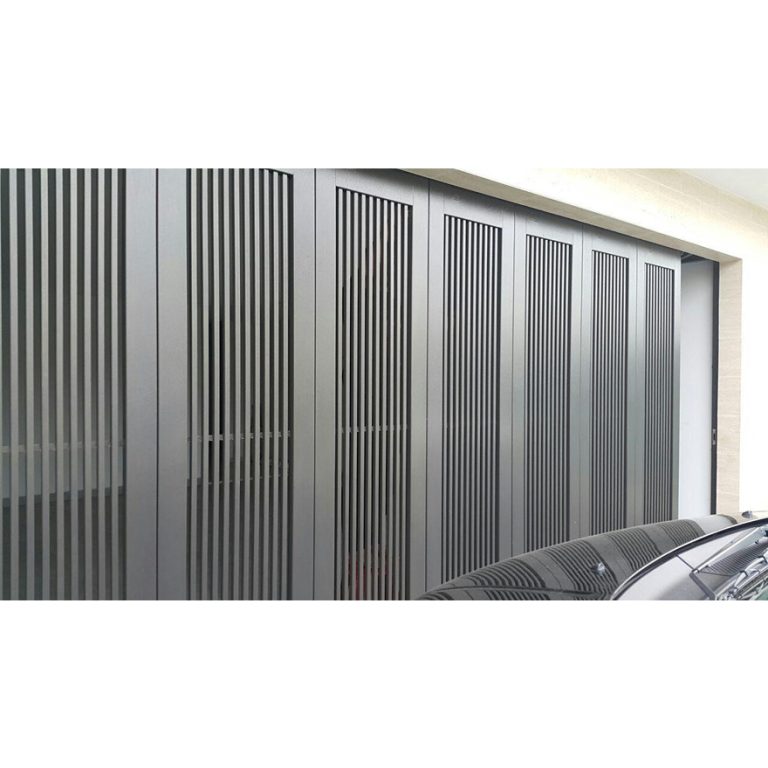 Kontemporer - Charcoal Grey-pintu-besi-lipat