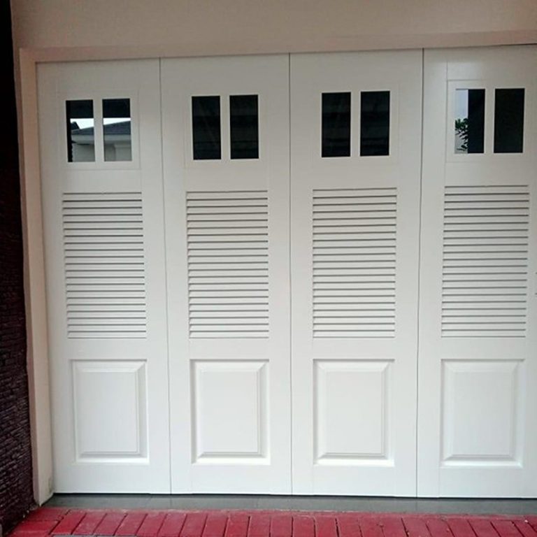W 380 D3 - Pure White-pintu-besi-lipat